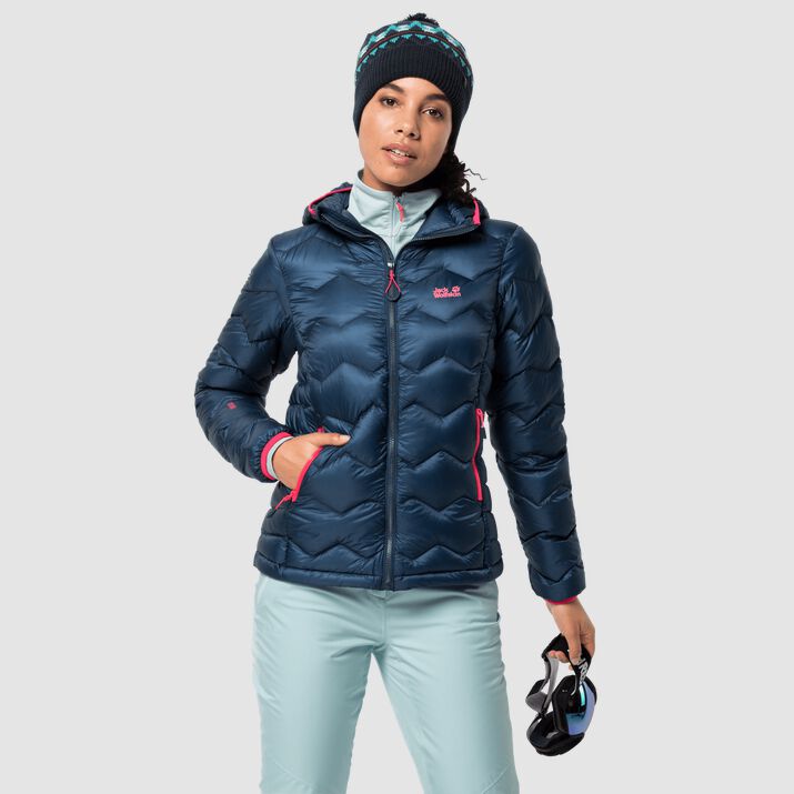 Chamarra Pluma Jack Wolfskin Argo Peak Mujer Azul Marino Mexico-6274139